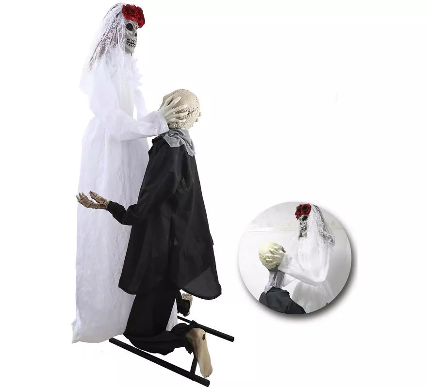 Translation missing: fr.Pareja de Esqueletos con Sonido de 180 cm