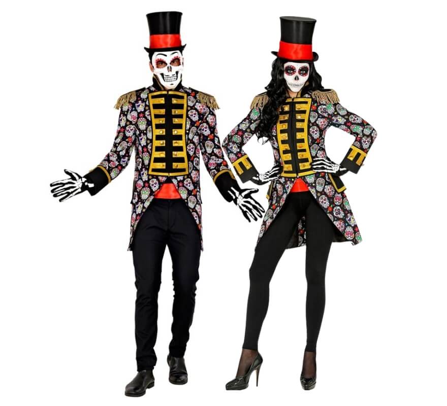 Couple en frac Jour des morts
