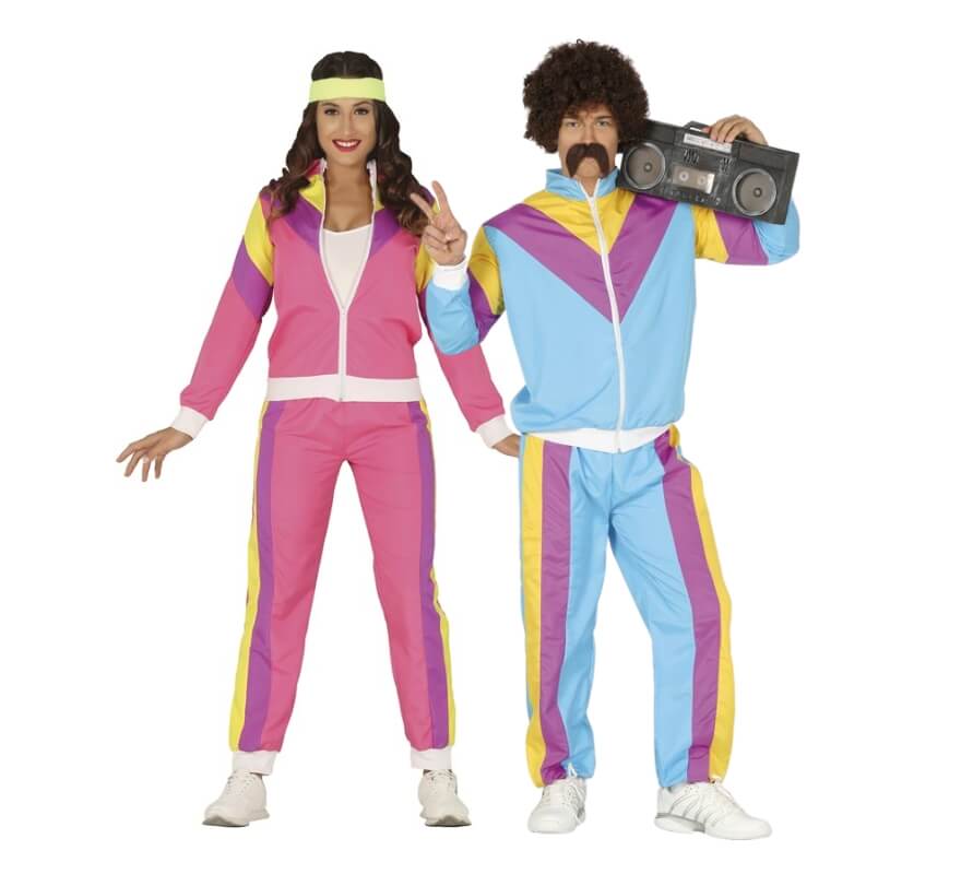 Couple de gymnastes des années 80