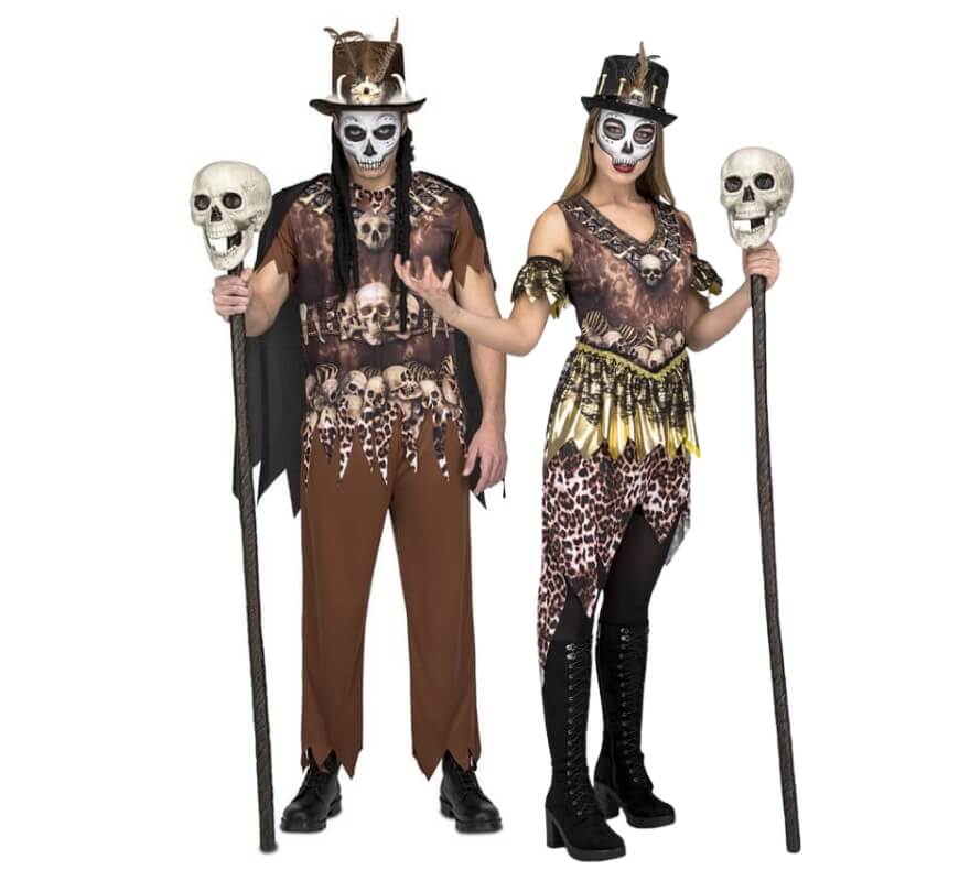 Couple de sorciers cannibales