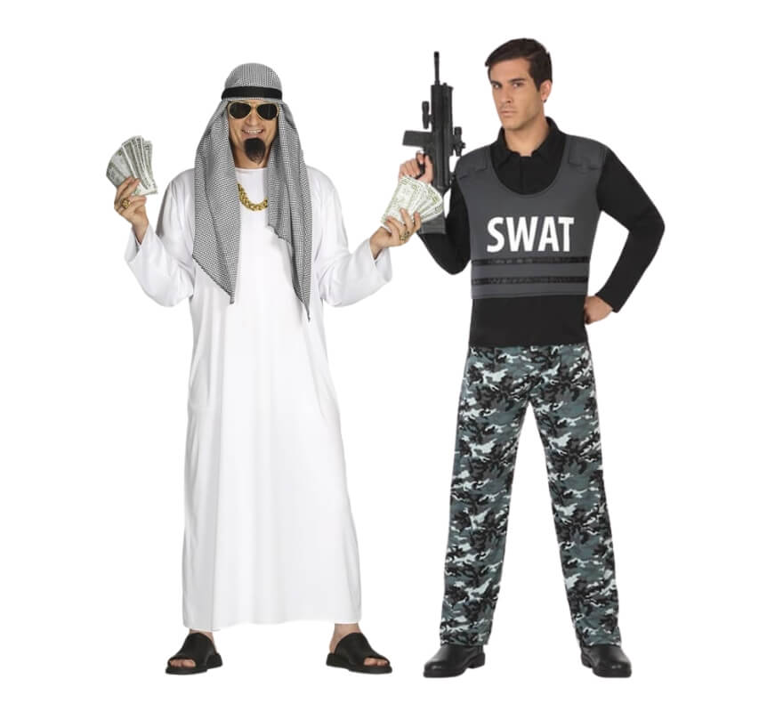 Duo de cheikh arabe et policière