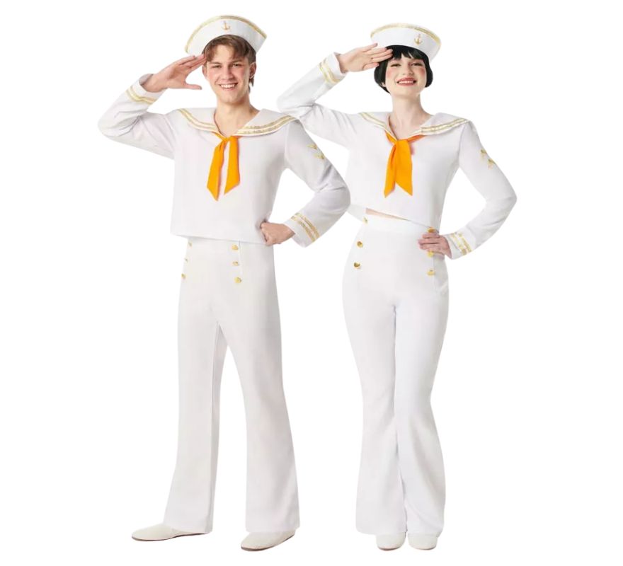 Couple de marins blancs