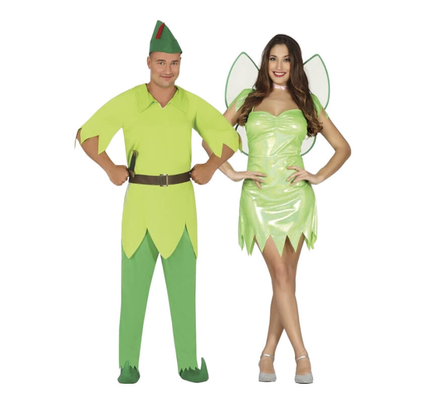 Couple de garçon volant et fée