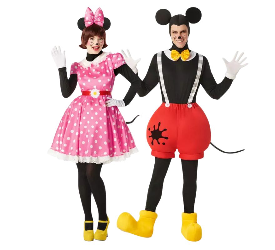 Couple de souris mâle et femelle