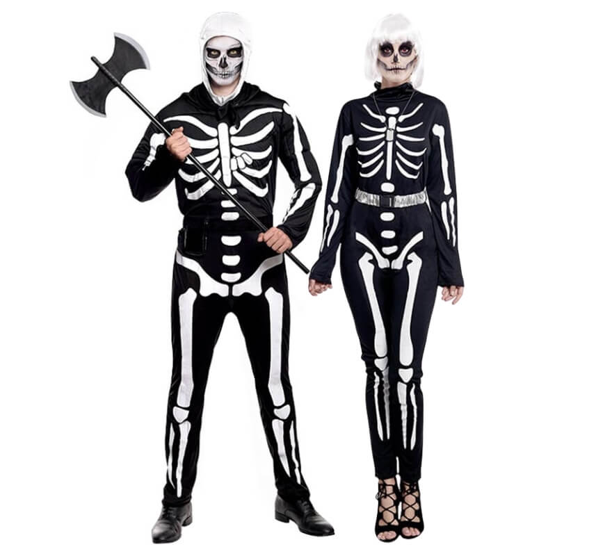 Couple de squelettes soldats