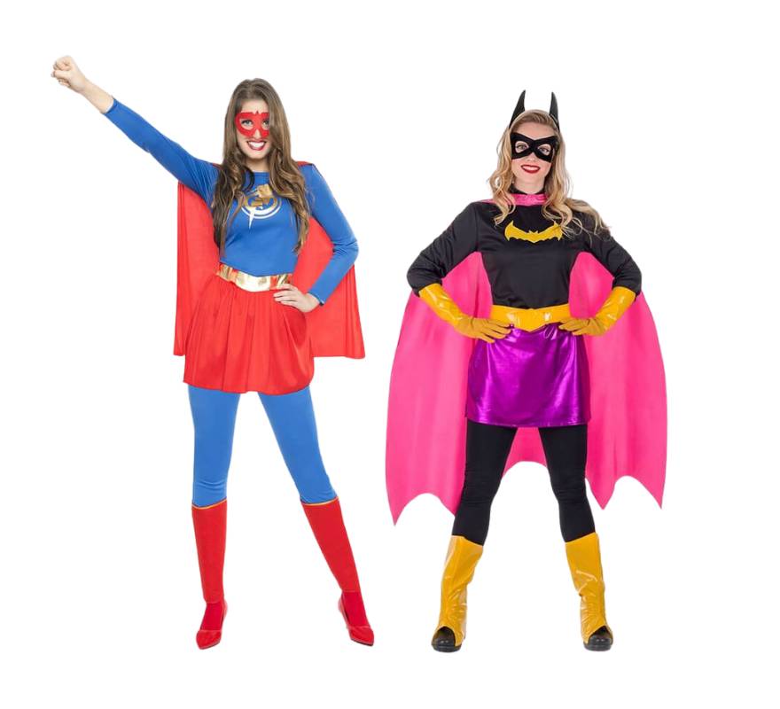 Couple de super-héroïnes