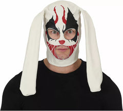Cagoule Lapin Clown Blanc
