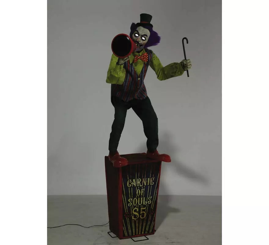 Translation missing: fr.Payaso Carnival con luz, sonido y movimiento de 2,15 m