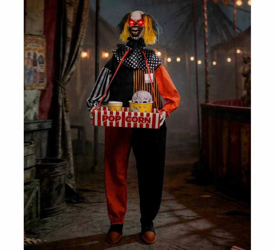 Translation missing: fr.Payaso con Palomitas y Calavera de 170 cm