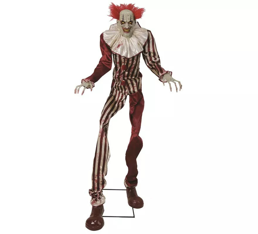 Translation missing: fr.Payaso Demoníaco con sonido y movimiento de 215 cm