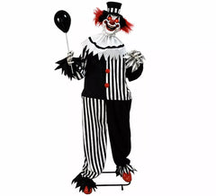 Clown sinistre avec mouvement et capteur 190 cm