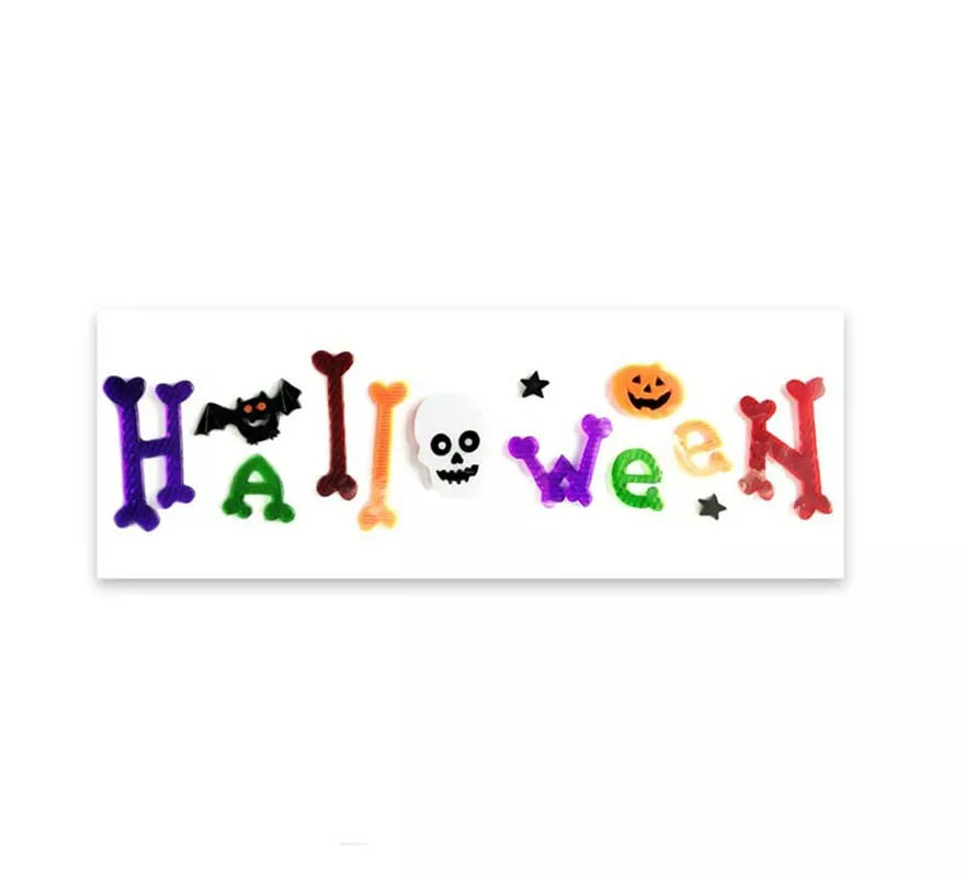 Translation missing: fr.Pegatina Gel Halloween de 13 piezas