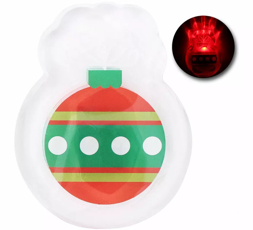 Translation missing: fr.Pegatina Gel Led Bola Navidad de 10x15 cm