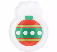 Boule de Noël autocollante LED en gel 10x15 cm