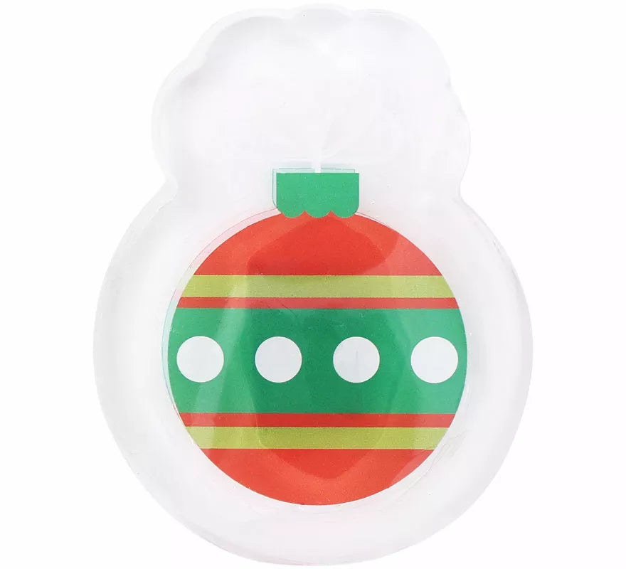 Translation missing: fr.Pegatina Gel Led Bola Navidad de 10x15 cm