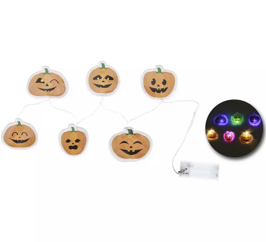 Translation missing: fr.Pegatina Gel Led Calabazas Halloween