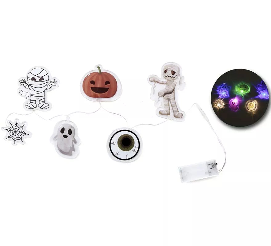 Translation missing: fr.Pegatina Gel Led Figuritas Halloween