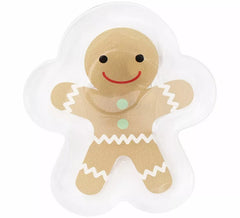 Autocollant LED en gel en forme de biscuit en pain d'épice 10x15 cm