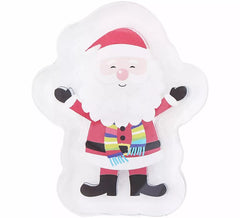 Autocollant LED Père Noël en gel 10x15 cm
