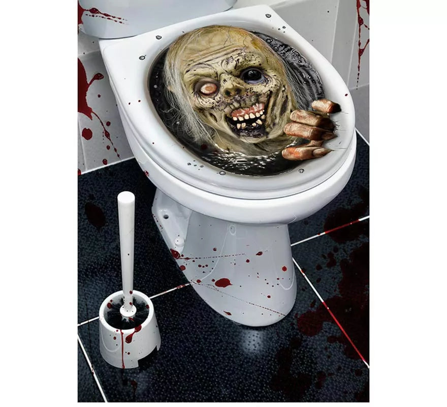 Translation missing: fr.Pegatina Zombie para tapa de inodoro de 30x40 cm