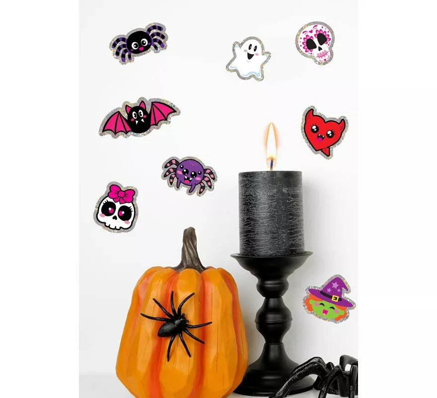 Translation missing: fr.Pegatinas Surtidas Halloween Holográficas