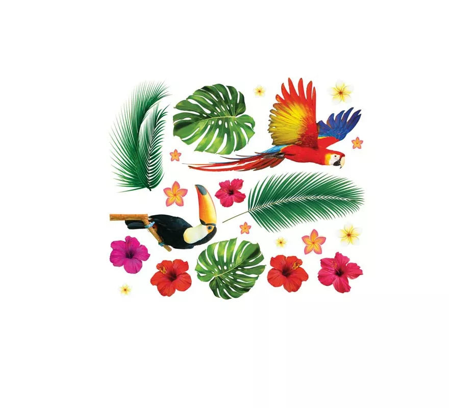 Translation missing: fr.Pegatinas Tropical para pared de 70x80 cm