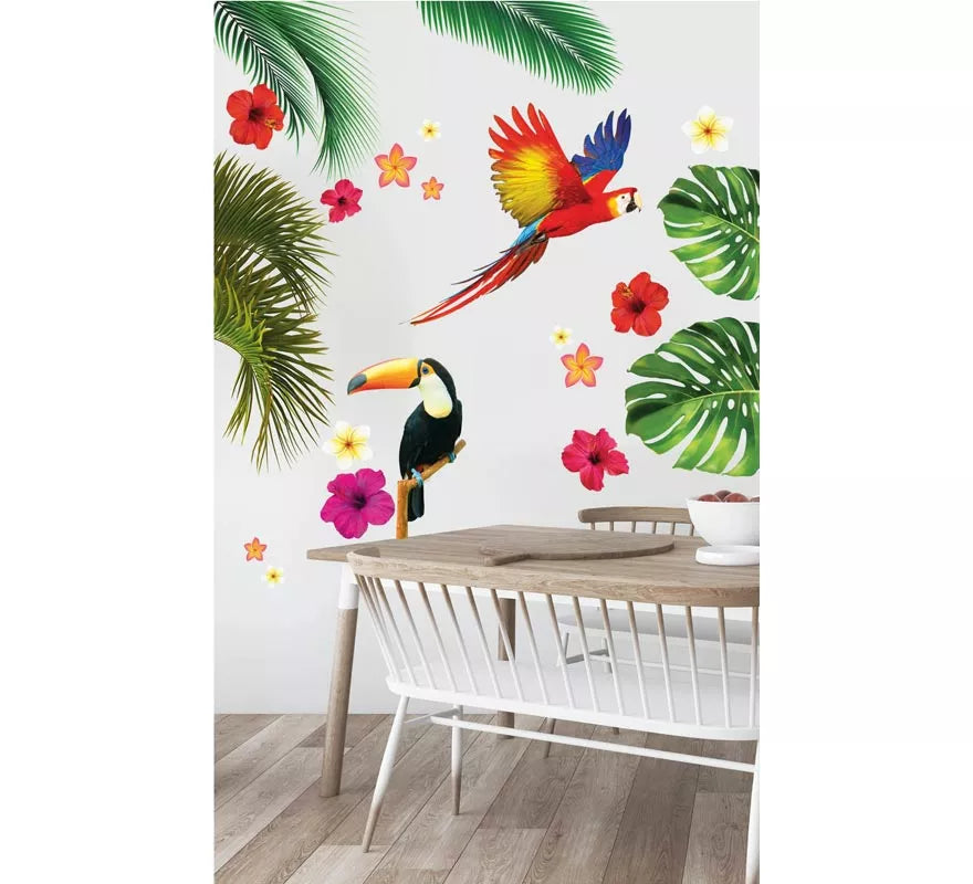 Translation missing: fr.Pegatinas Tropical para pared de 70x80 cm