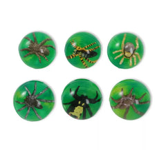 Boules d'araignée en caoutchouc de 4,3 cm