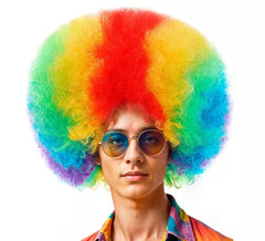 Perruque Afro Arc-en-ciel 180 gr
