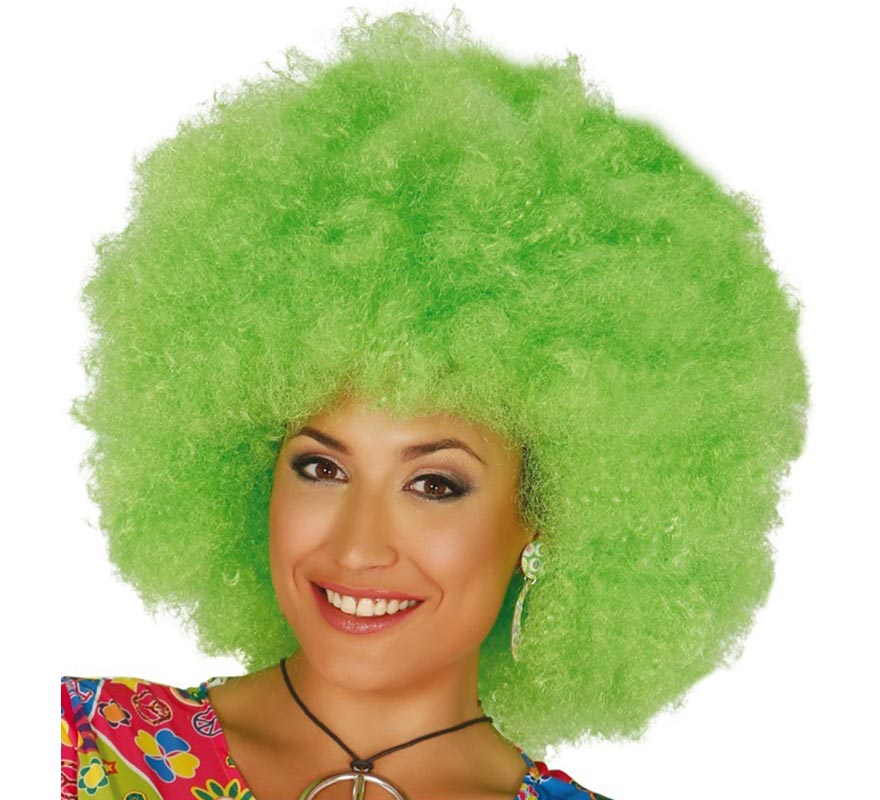 Translation missing: fr.Peluca afro extra grande verde