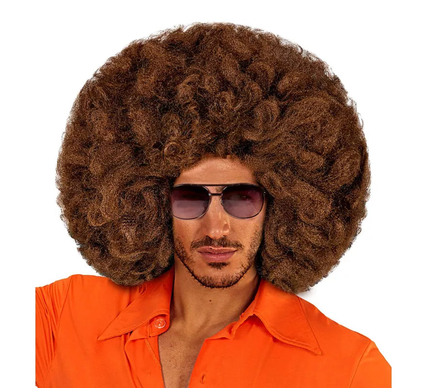 Translation missing: fr.Peluca Afro Gigante en varios colores en caja
