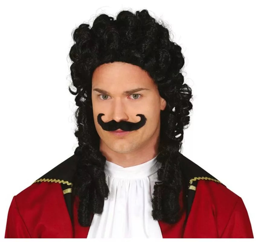 Peluca Capitán Pirata con Bigote
