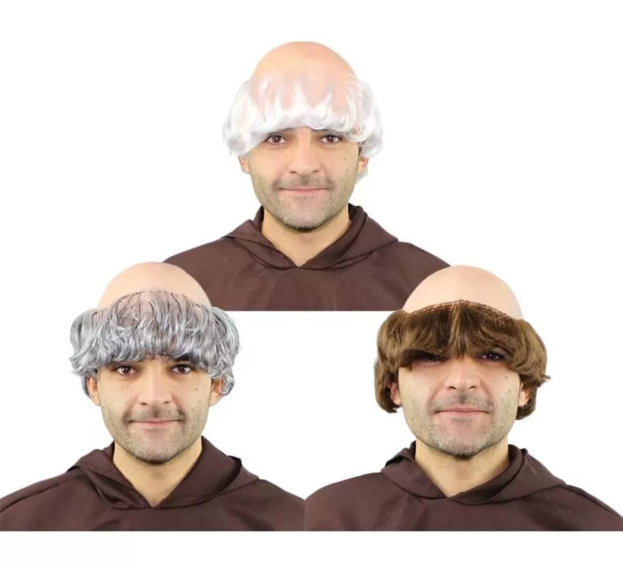 Translation missing: fr.Peluca Casquete Fraile (varios colores)