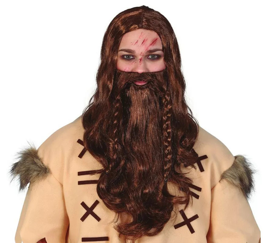 Translation missing: fr.Peluca con Barba de Vikingo en caja