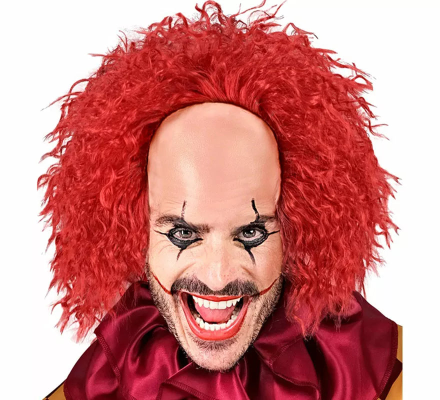 Translation missing: fr.Peluca con Calva de Payaso Aterrador