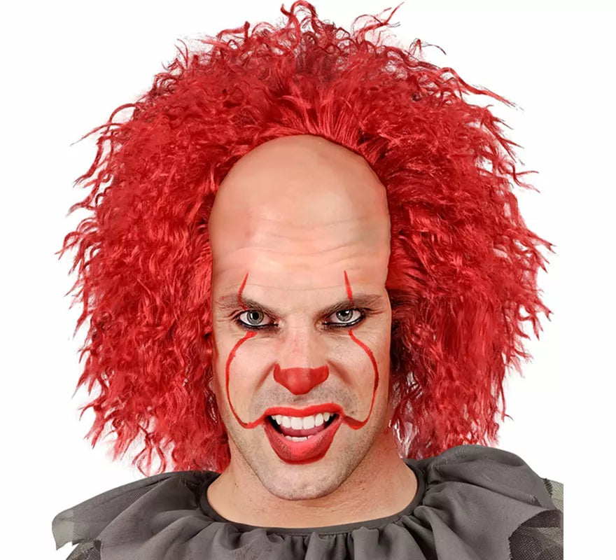 Translation missing: fr.Peluca con Calva de Payaso Aterrador