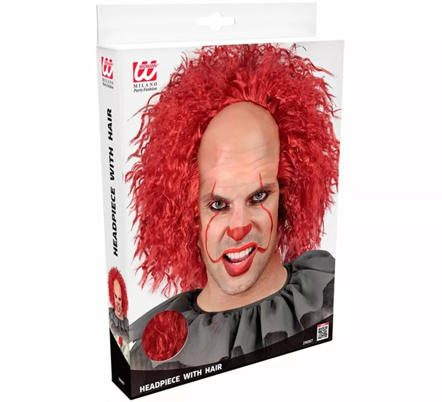 Translation missing: fr.Peluca con Calva de Payaso Aterrador
