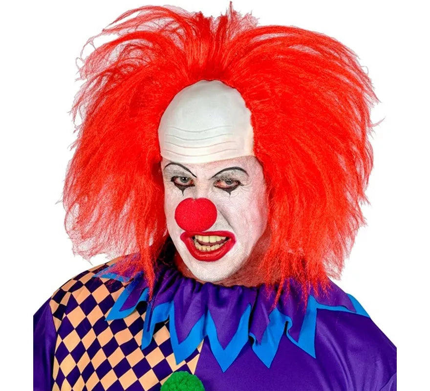 Translation missing: fr.Peluca con Calva roja de Payaso