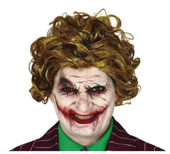 Perruque Jaune de Clown Souriant