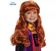 Perruque Anna de Frozen Children