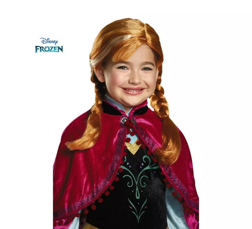 Translation missing: fr.Peluca de Anna Frozen Disney infantil