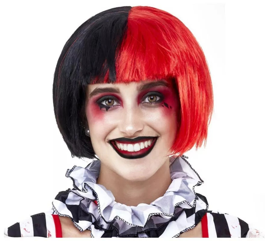 Translation missing: fr.Peluca de Arlequina malvada