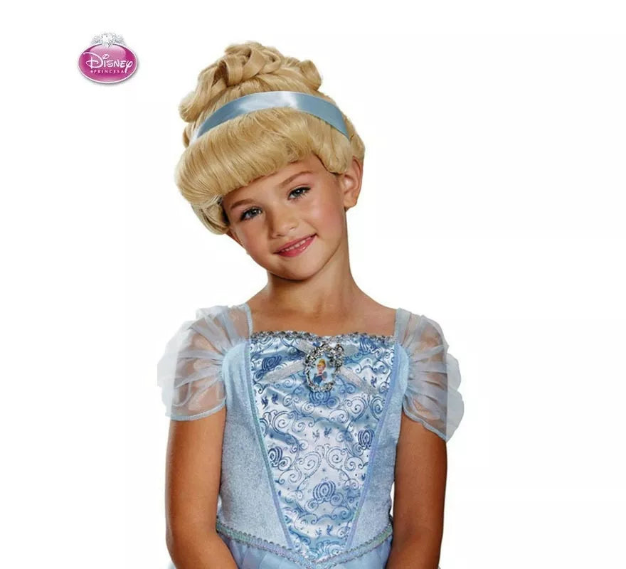Translation missing: fr.Peluca de Cenicienta Disney Deluxe infantil