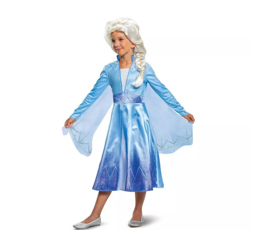 Translation missing: fr.Peluca de Elsa Frozen 2 Disney infantil