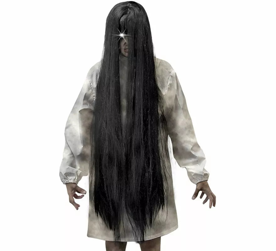 Translation missing: fr.Peluca de Espíritu Maligno negra de 100 cm