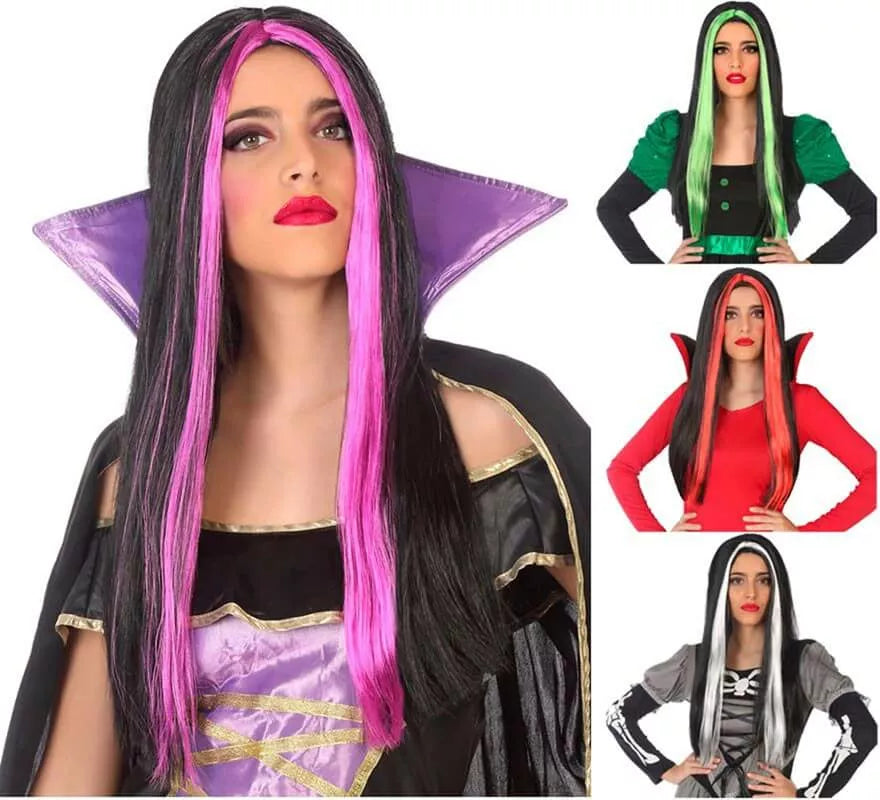 Translation missing: fr.Peluca de Halloween Lisa en varios colores
