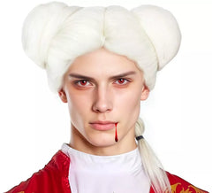Perruque Marquis avec nœuds