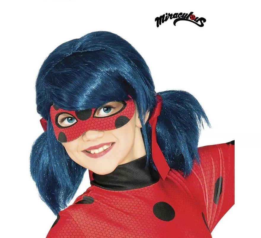 Translation missing: fr.Peluca de Miraculous Ladybug infantil