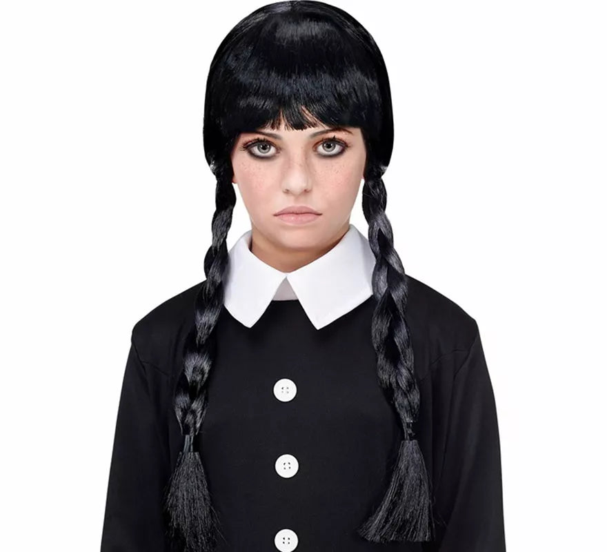 Translation missing: fr.Peluca de Niña Siniestra con Trenzas