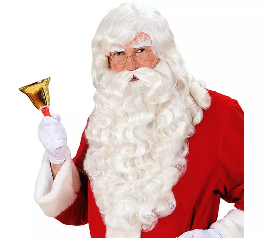 Translation missing: fr.Peluca de Papá Noel con Barba, Bigote y Cejas